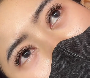 eyelash extension natural look